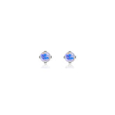 rainbow moonstone earrings